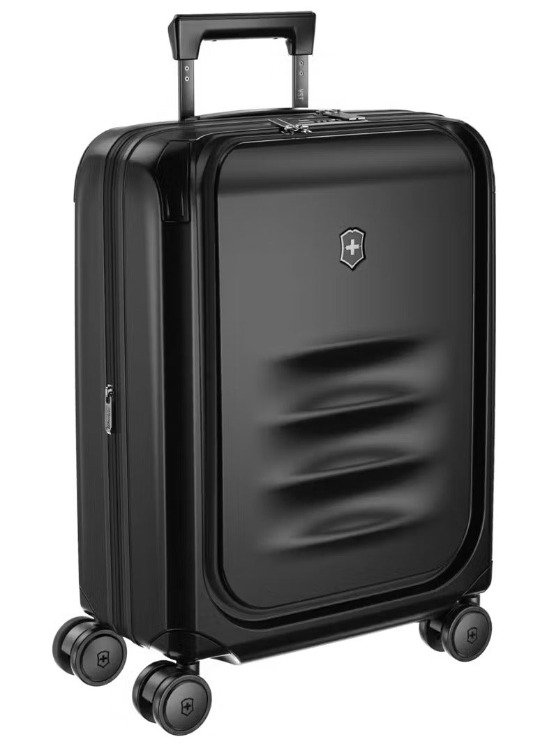 Victorinox Spectra 3.0 - 55 Cm Small 4-Double Wheeled Hardside Expandable Carry-On Luggage Trolley Case - Black - Image 5